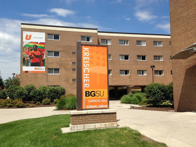 Bowling Green State University's campus. Very orange. (Flickr)