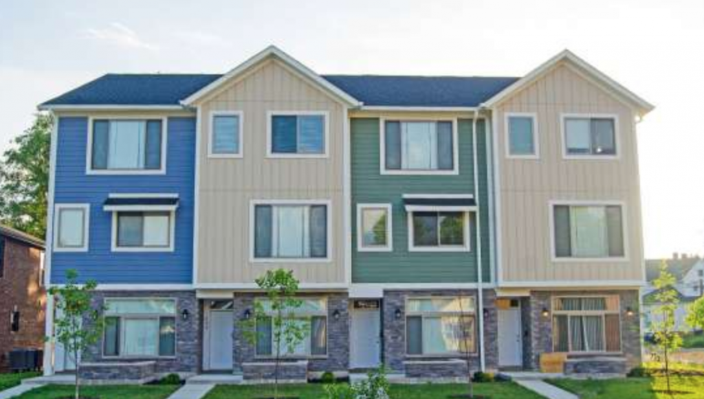 ball state martin street townhomes